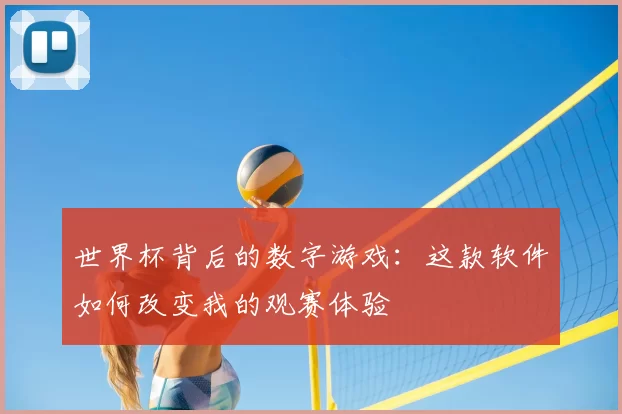 世界杯背后的数字游戏：这款软件如何改变我的观赛体验