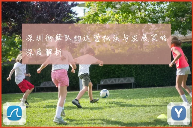 深圳街舞队的运营秘诀与发展策略深度解析