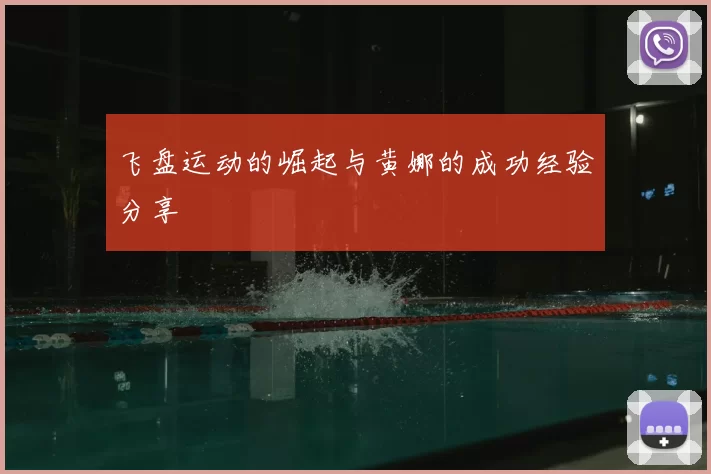飞盘运动的崛起与黄娜的成功经验分享