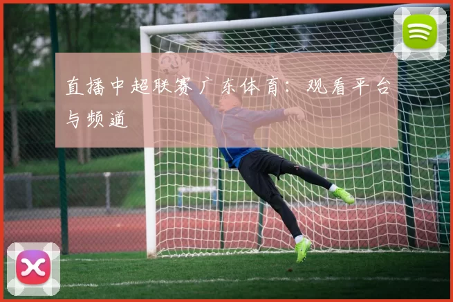 直播中超联赛广东体育:观看平台与频道